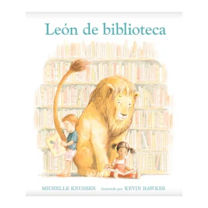 León de biblioteca