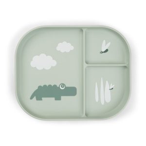 Foodie compartment plate Croco