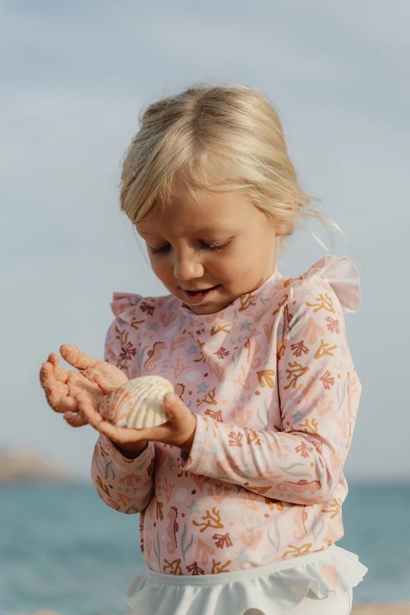 Little Dutch Camiseta protección solar Ocean Dreams Pink - Imagen 3