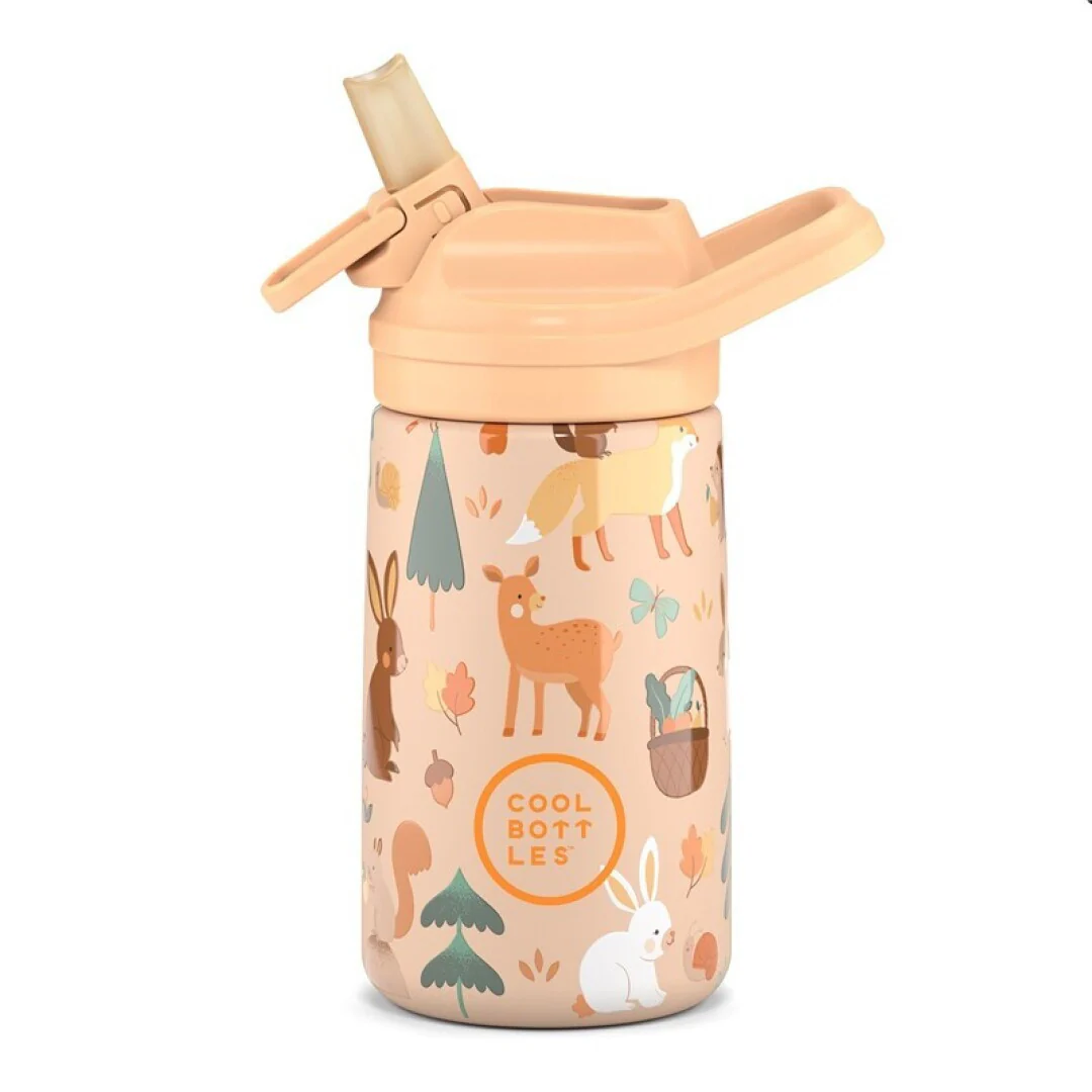 Cool Bottles Botella térmica 350 ml Kiddie Woodland buddies