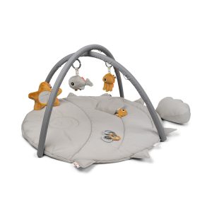 Activity Play Mat – sea friends – grey