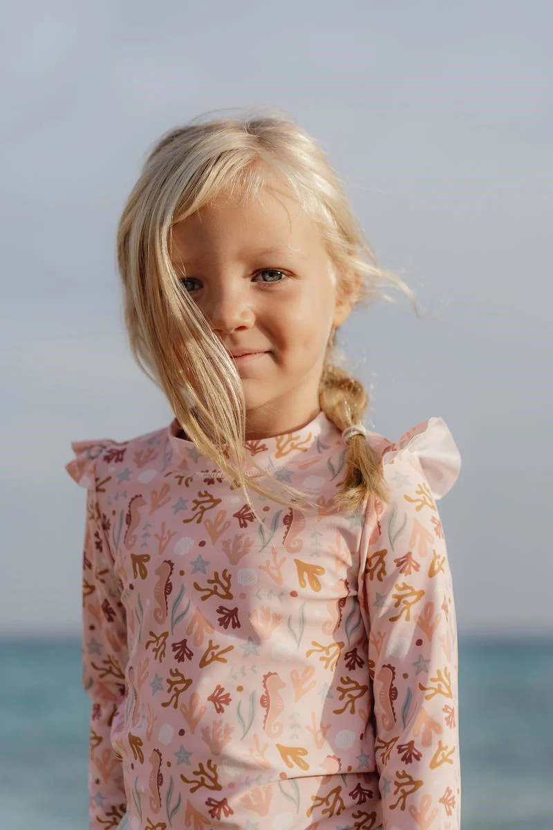 Little Dutch Camiseta protección solar Ocean Dreams Pink - Imagen 2