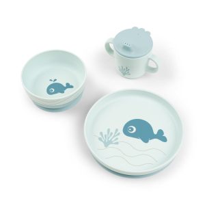 Foodie dinner set – wally – blue