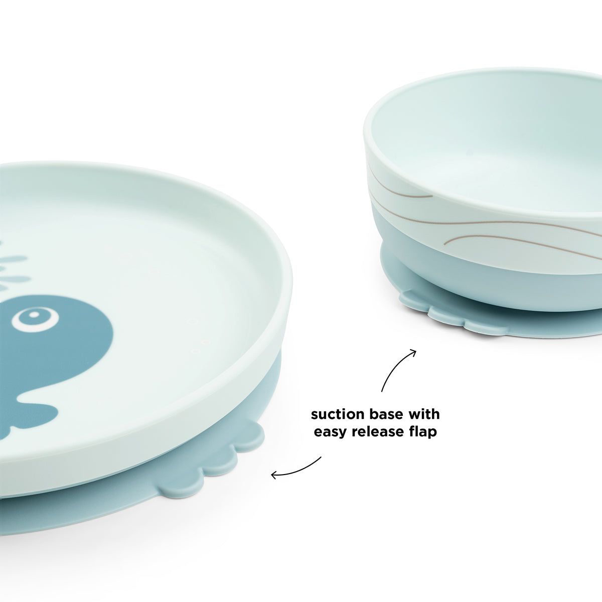 Foodie dinner set – wally – blue