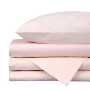 Juego de Sábanas 3 Piezas para Cuna Rosa